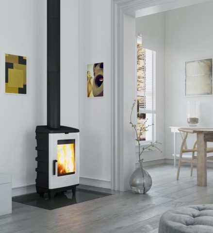 DOVRE Poele a bois BRUT E12