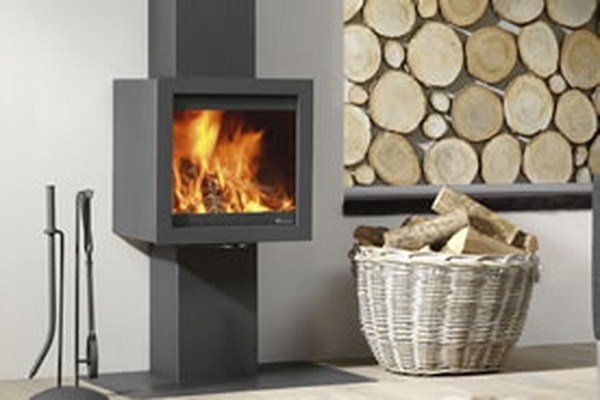 Fonte Flamme poele bois bora console